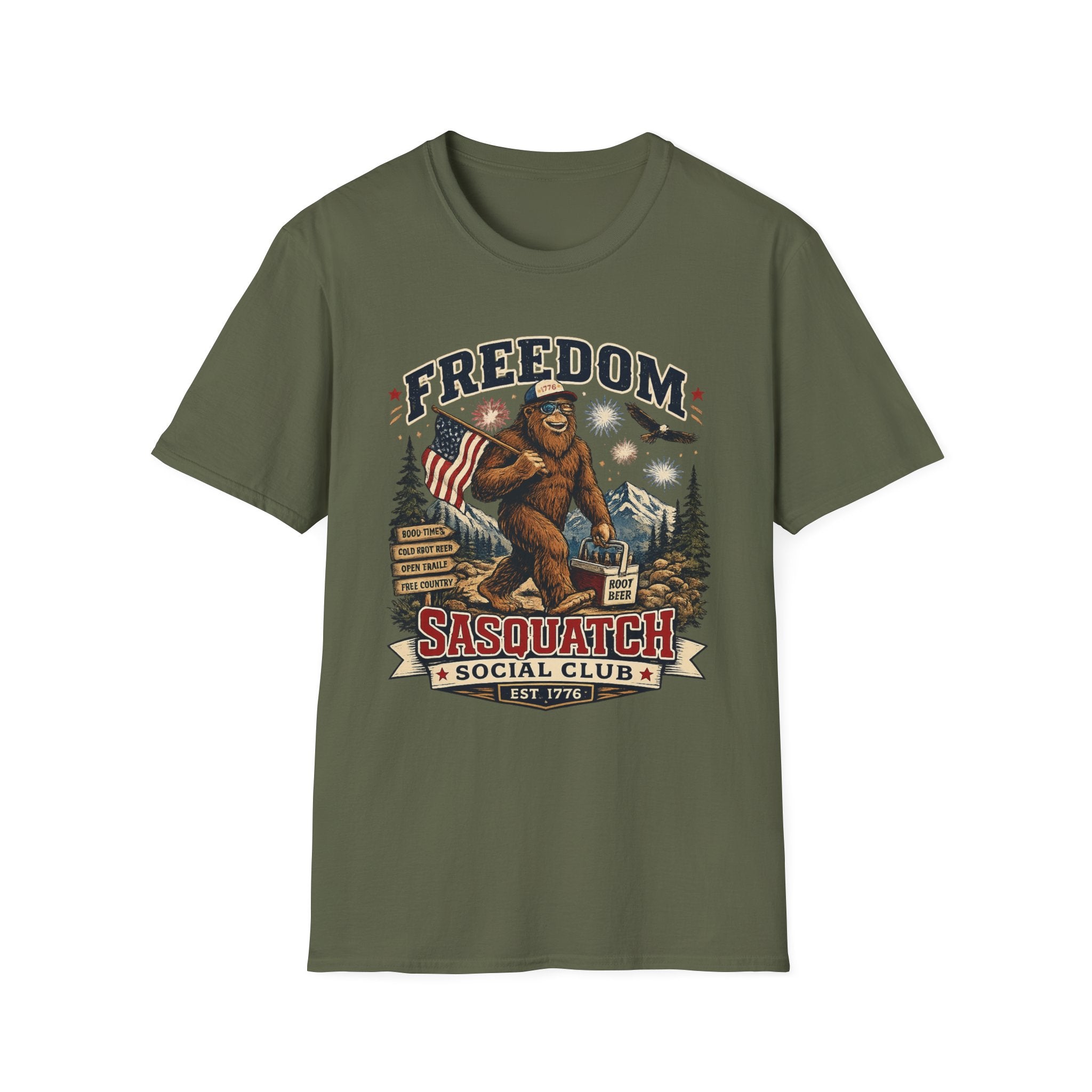 "Sasquatch Social Club" T-Shirt