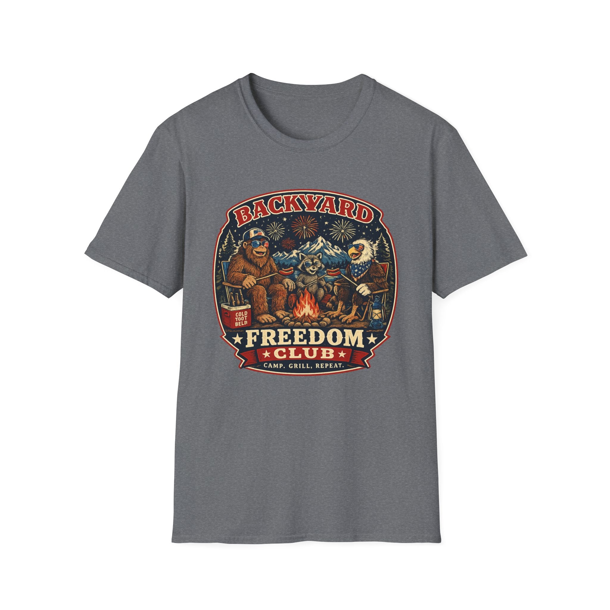 "Backyard Freedom Club" T-Shirt