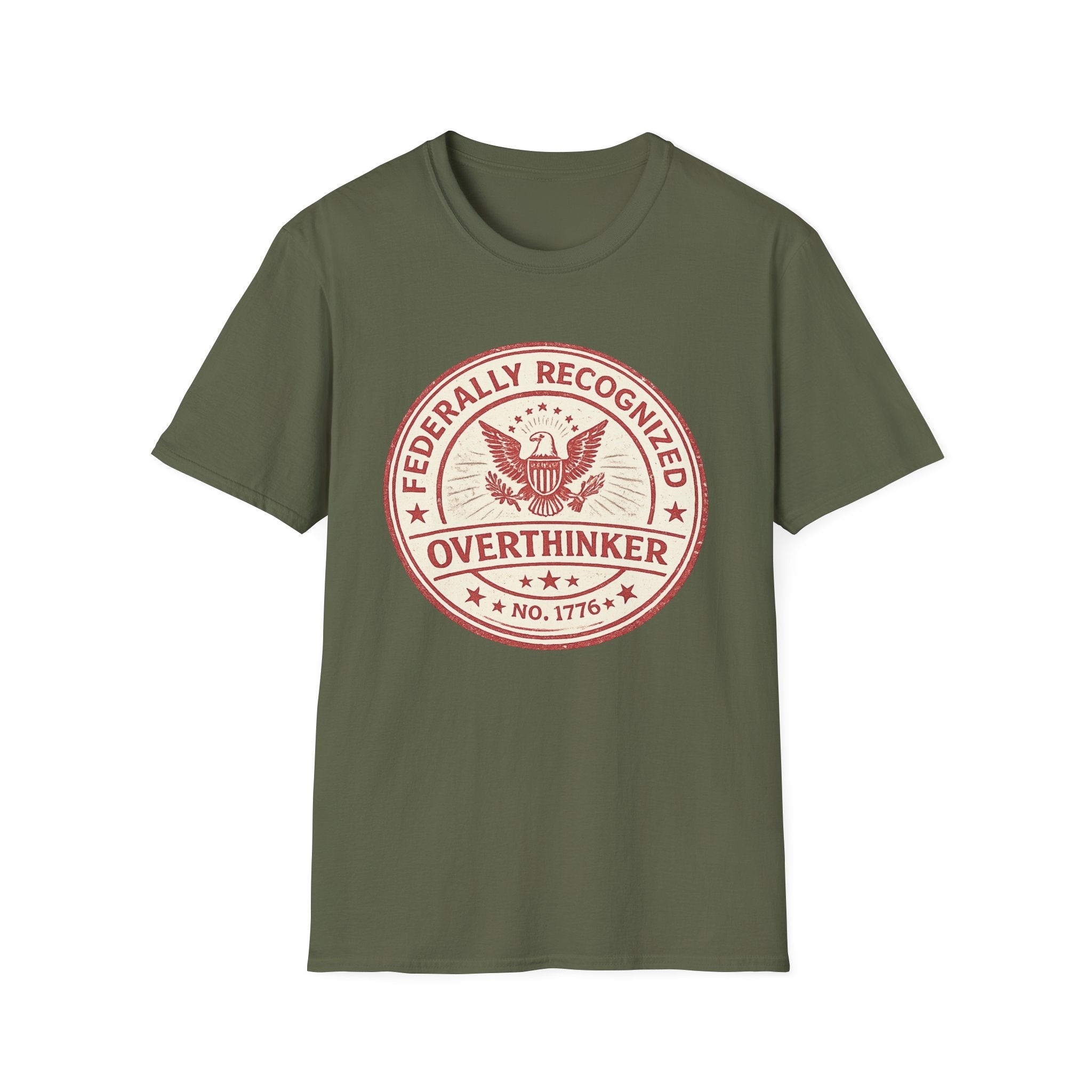 "Federally Recognized Overthinker" T-Shirt