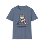 "Independent" Patriotic Cat T-Shirt