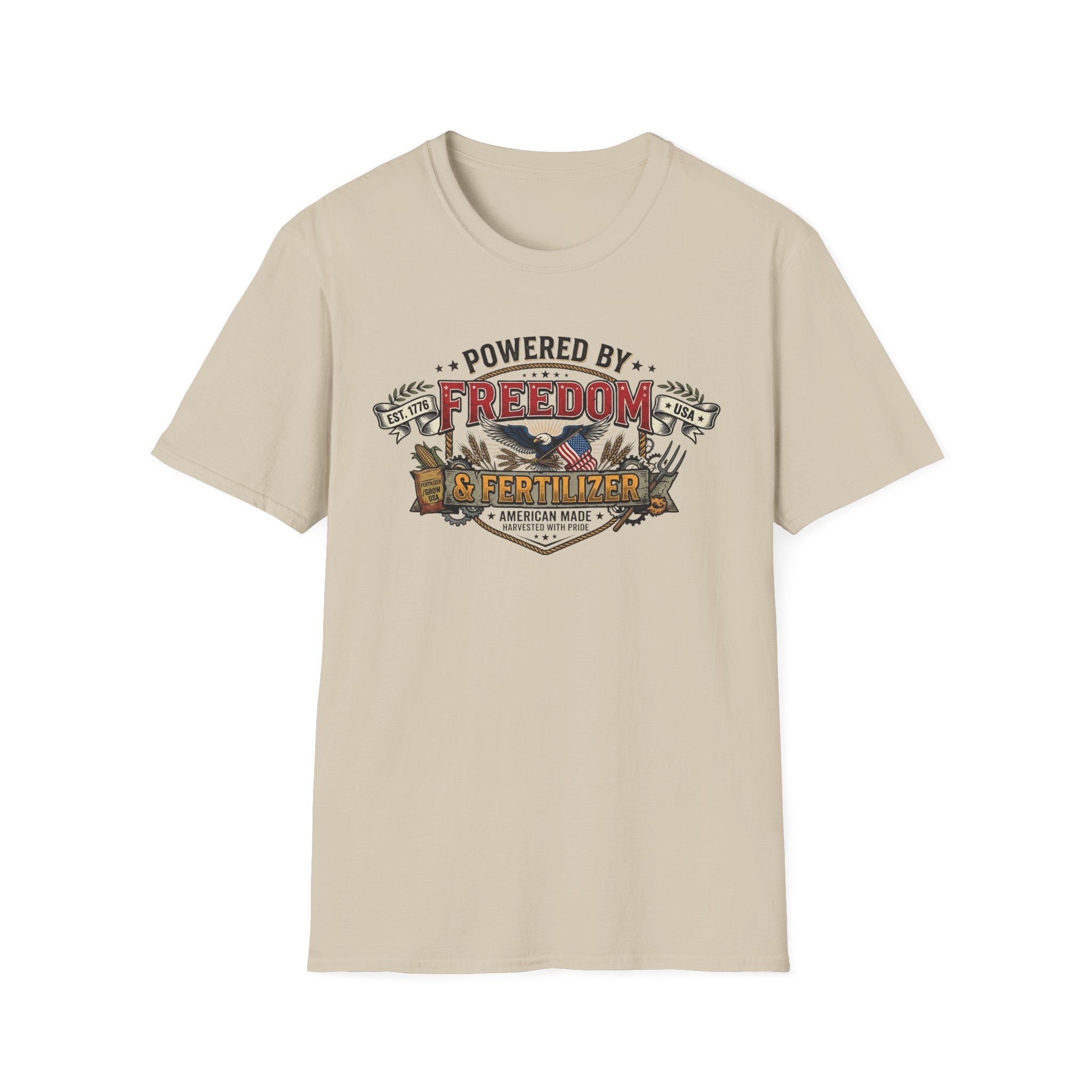 "Powered by Freedom & Fertilizer" T-Shirt