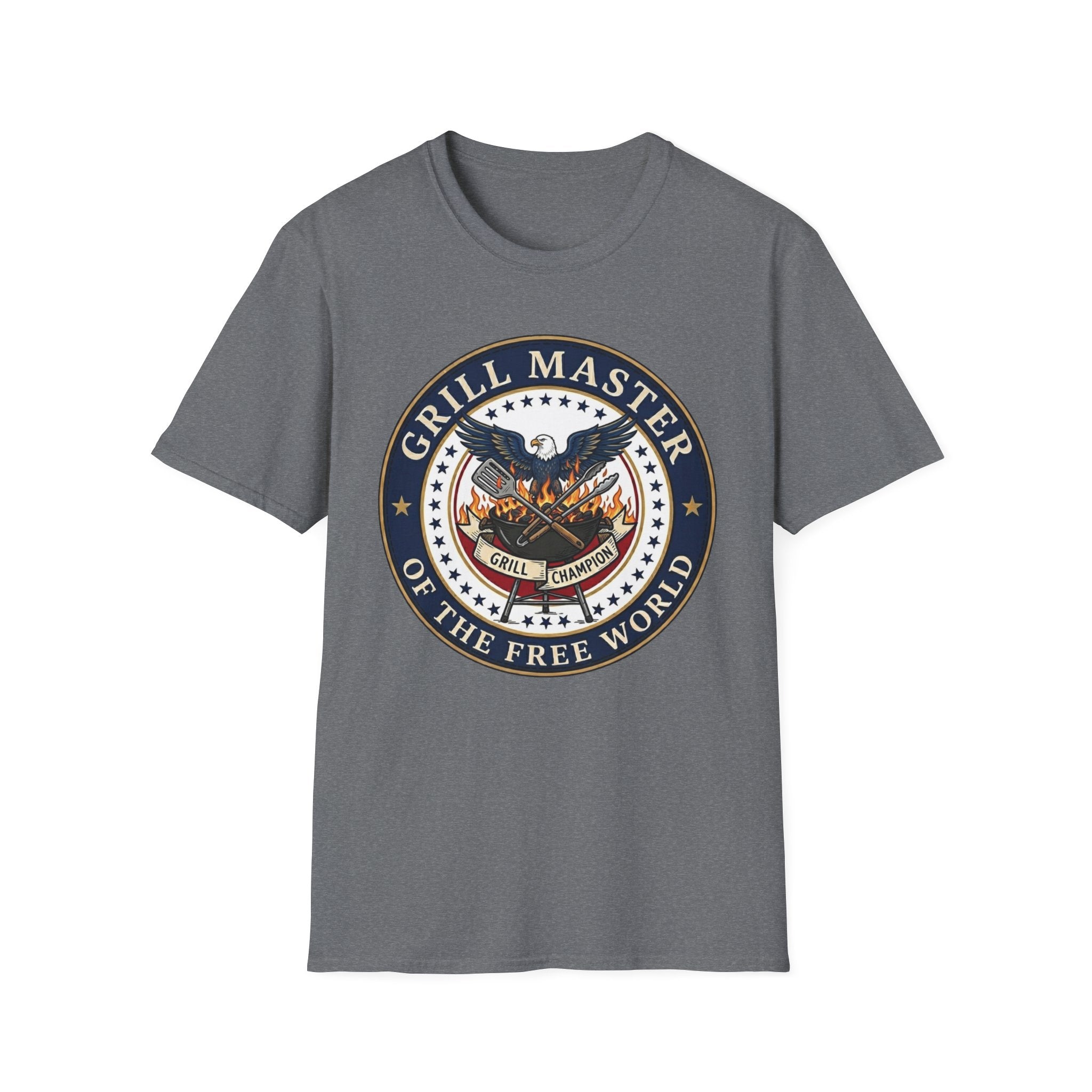 "Grill Master" Badge T-Shirt