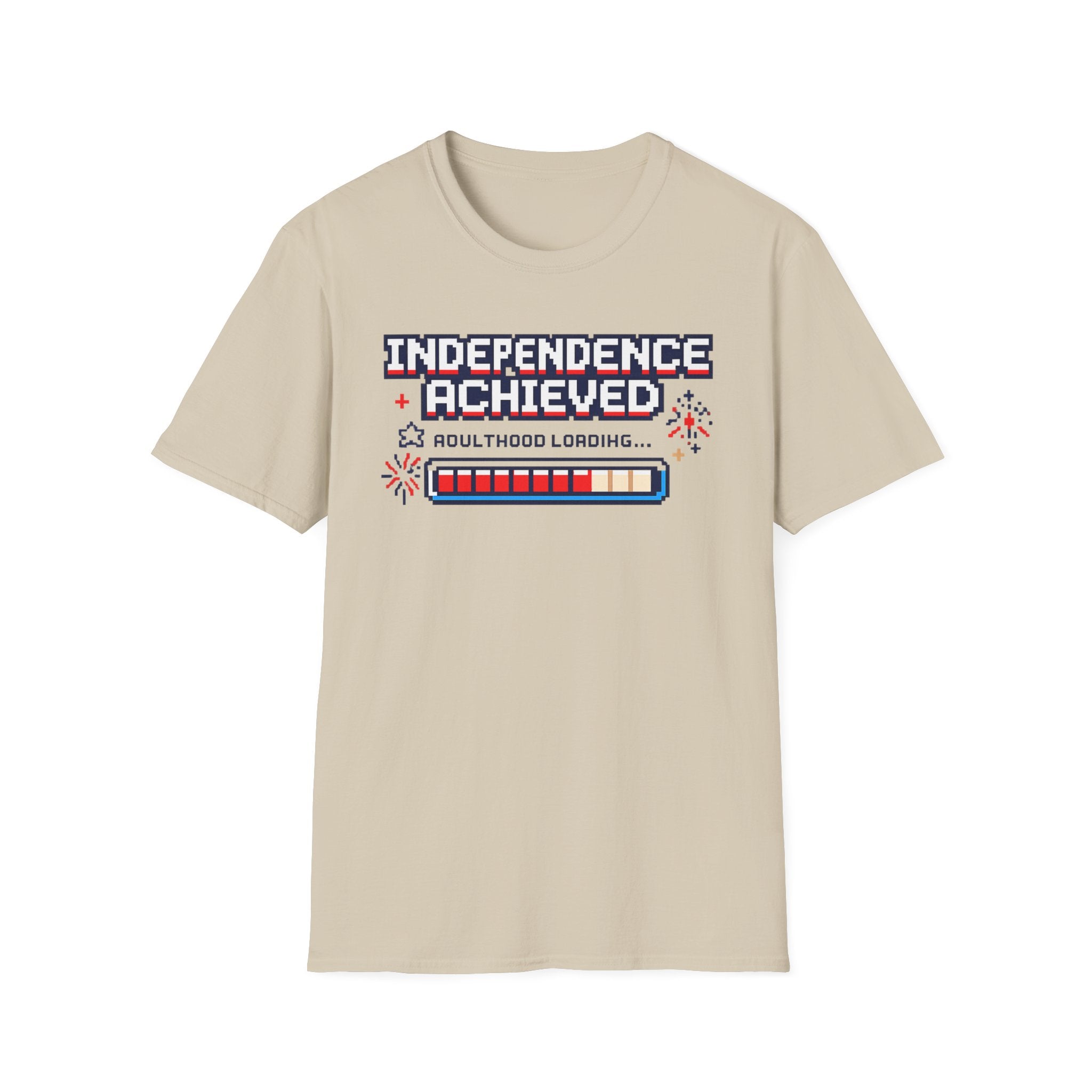 "Independence Achieved: Adulthood Loading" T-Shirt