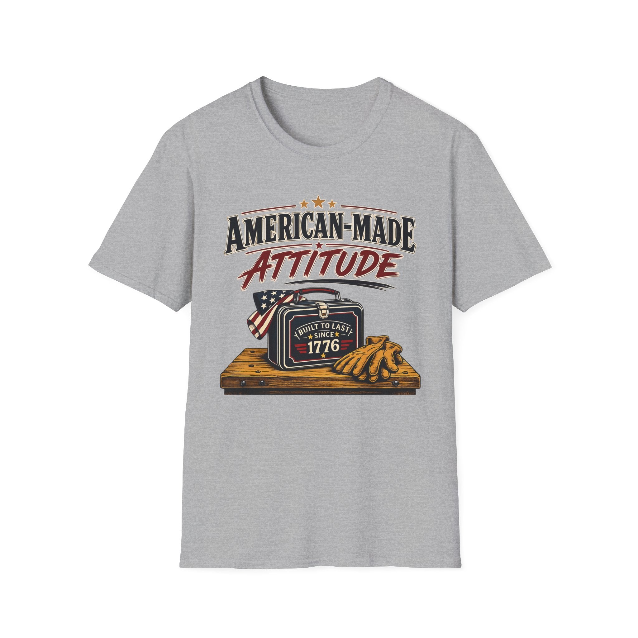 "American-Made Attitude" Lunchbox T-Shirt