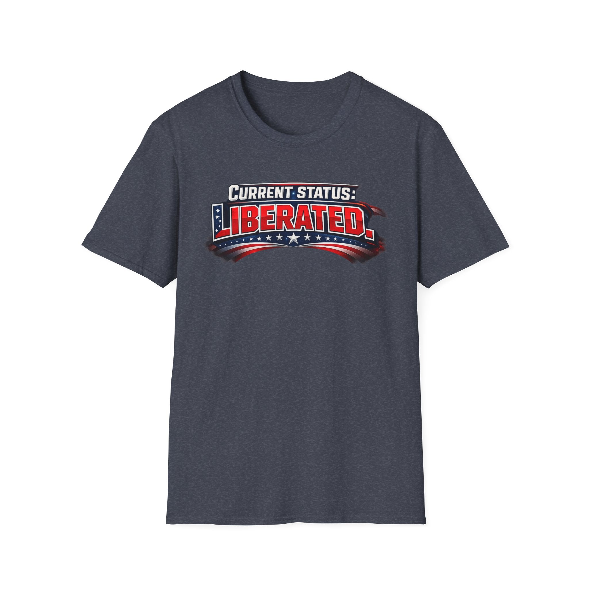 "Current Status: Liberated" T-Shirt