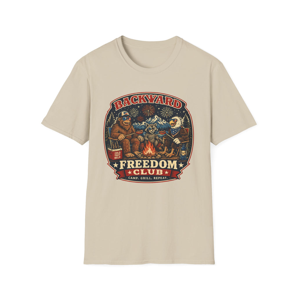 "Backyard Freedom Club" T-Shirt