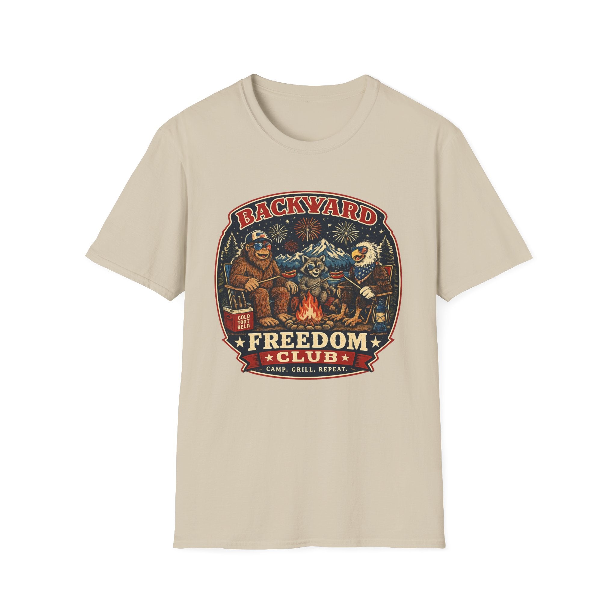"Backyard Freedom Club" T-Shirt