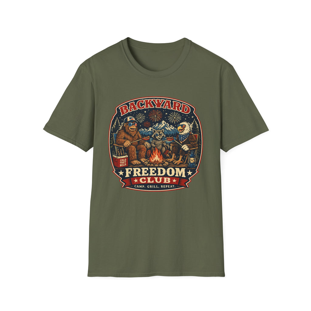 "Backyard Freedom Club" T-Shirt