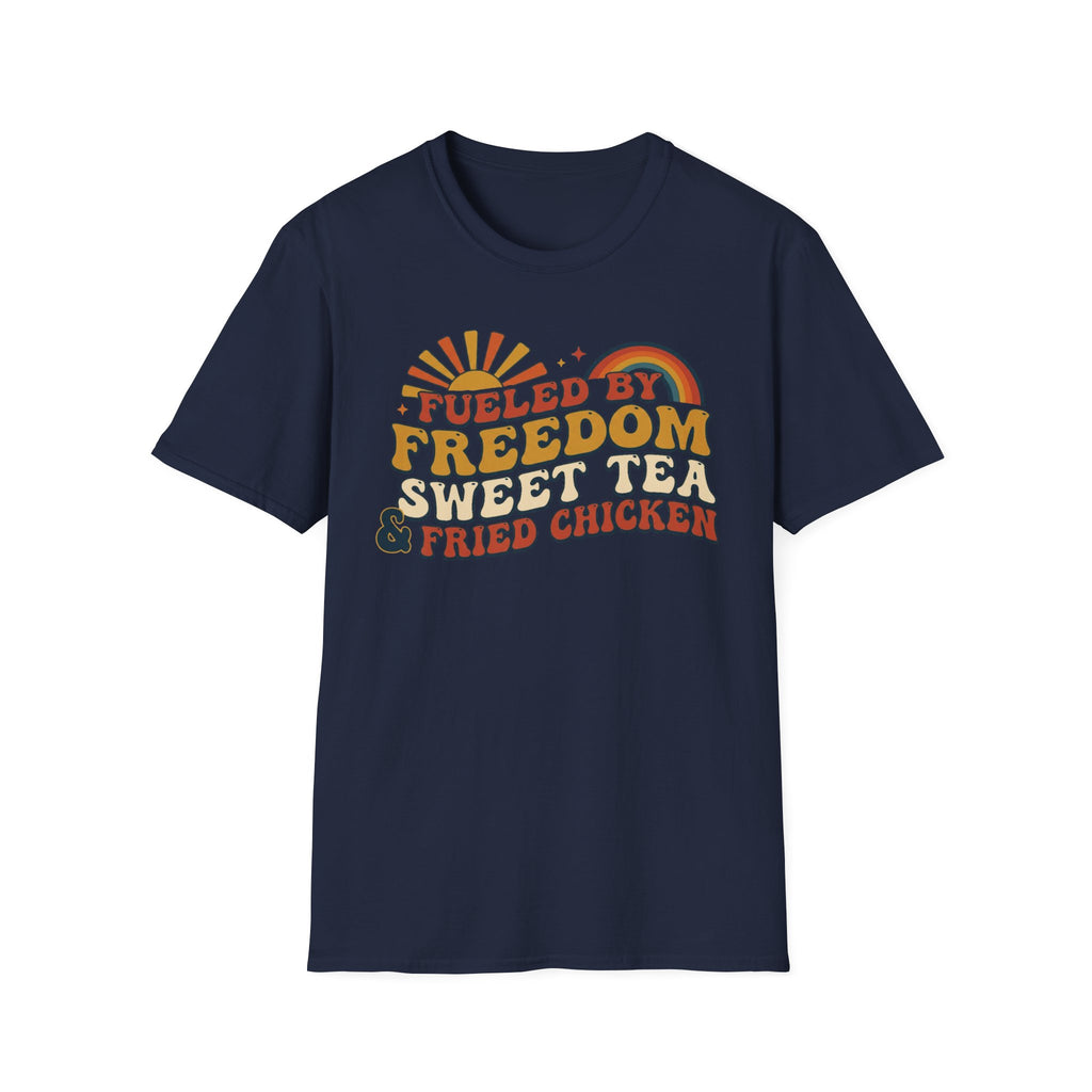 "Fueled by Freedom, Sweet Tea & Fried Chicken" T-Shirt