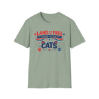 "Land of the Free Home of the Cats" T-Shirt