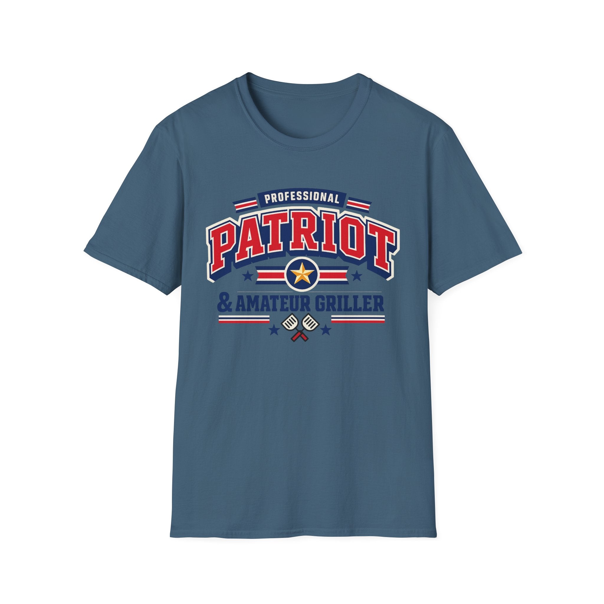 "Professional Patriot & Amateur Griller" T-Shirt