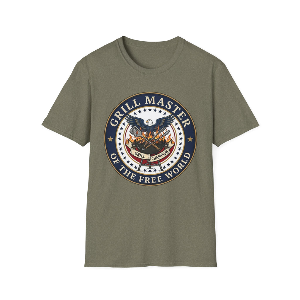 "Grill Master" Badge T-Shirt