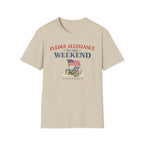 "Pledge Allegiance to the Weekend" T‑Shirt