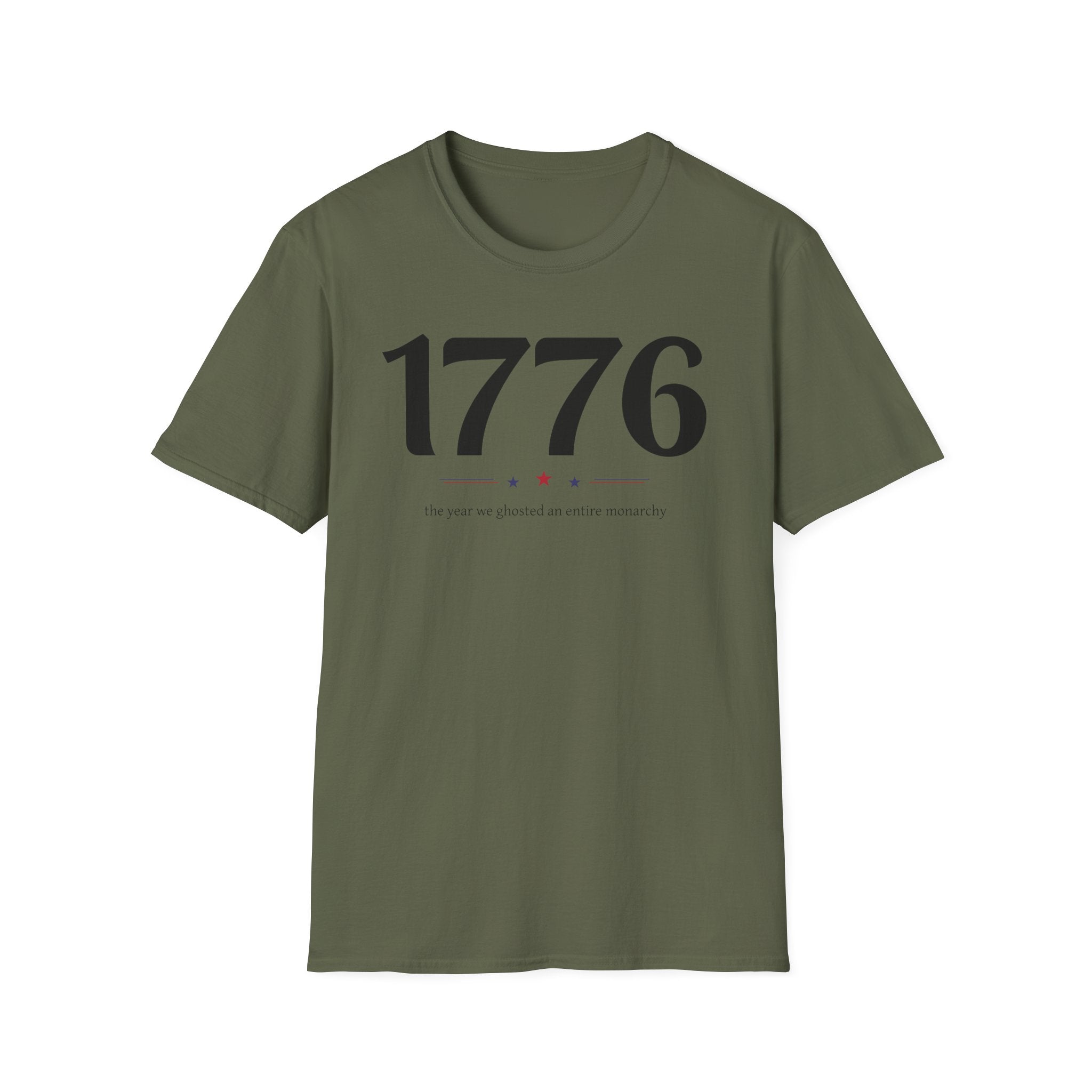 "1776 Ghosted Monarchy" T-Shirt