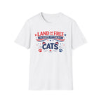"Land of the Free Home of the Cats" T-Shirt