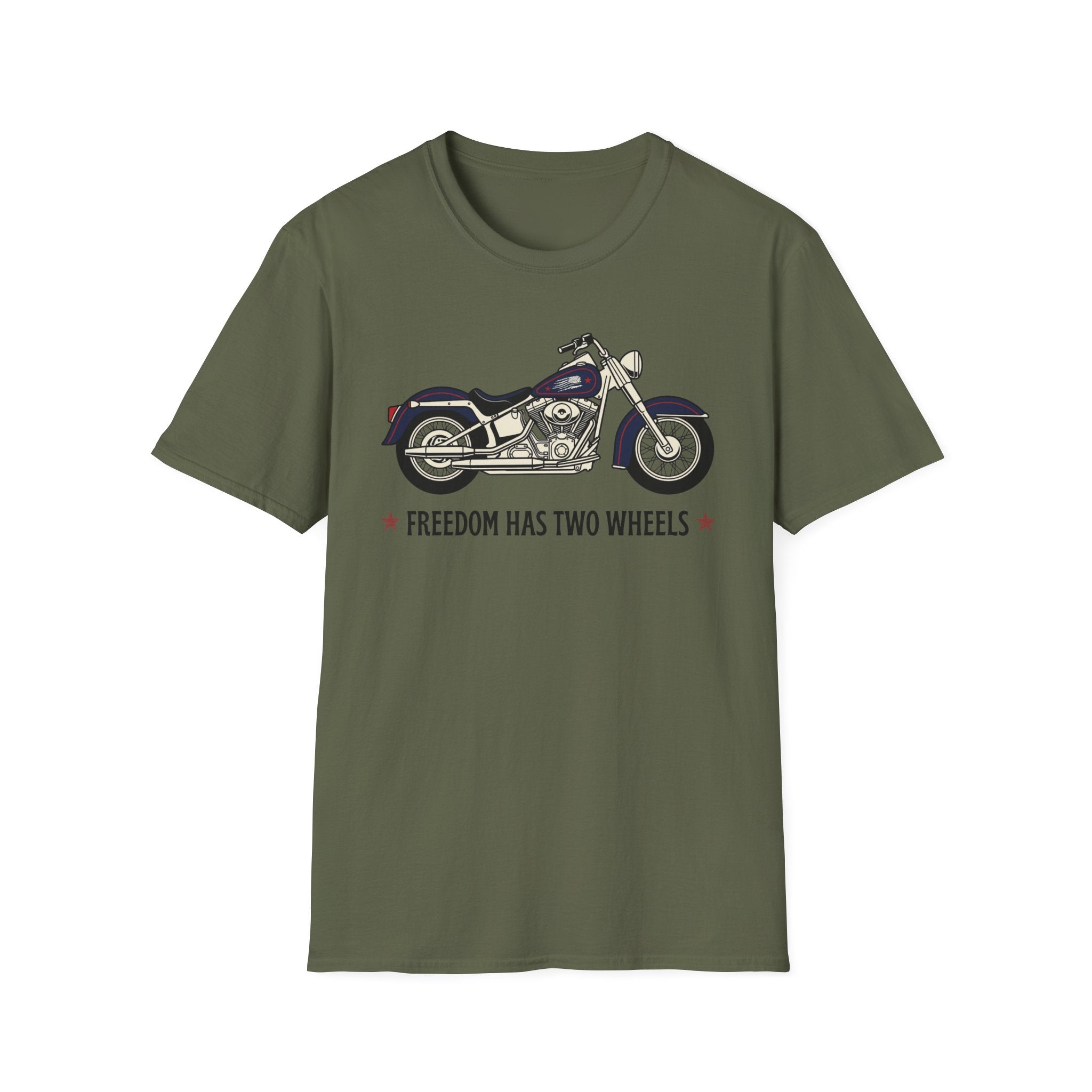 "Freedom Has Two Wheels" T-Shirt
