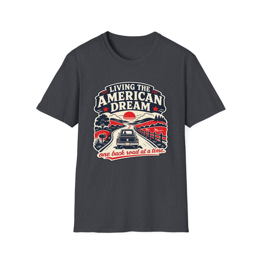 "Living the American Dream" Classic Truck T-Shirt