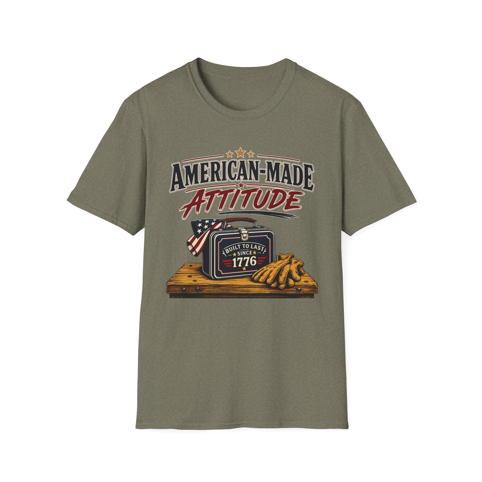 "American-Made Attitude" Lunchbox T-Shirt
