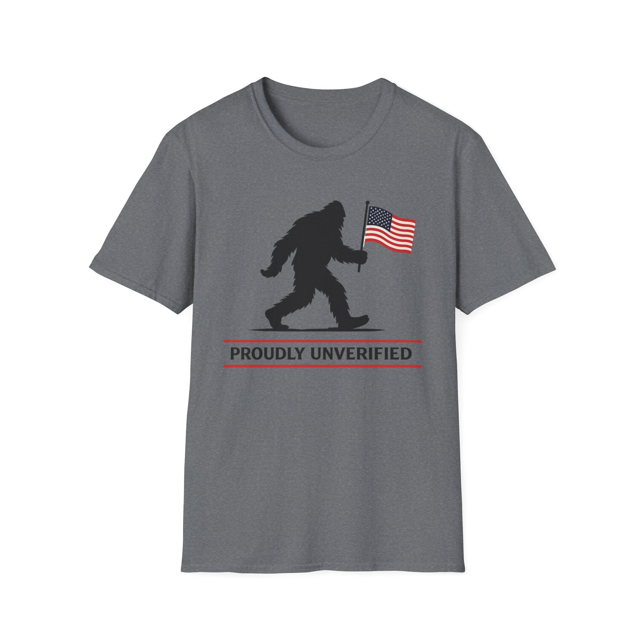 "Proudly Unverified" Sasquatch T-Shirt
