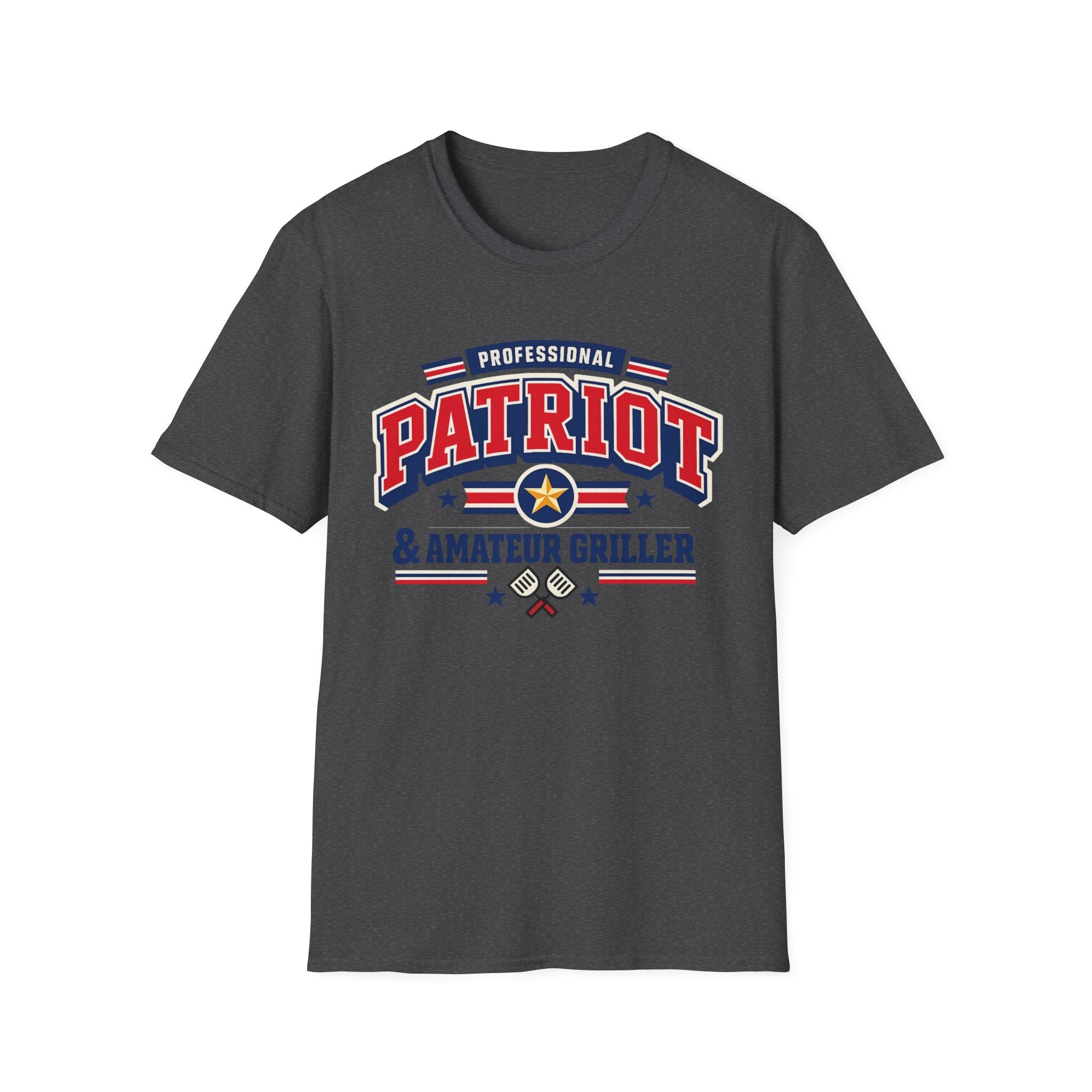 "Professional Patriot & Amateur Griller" T-Shirt