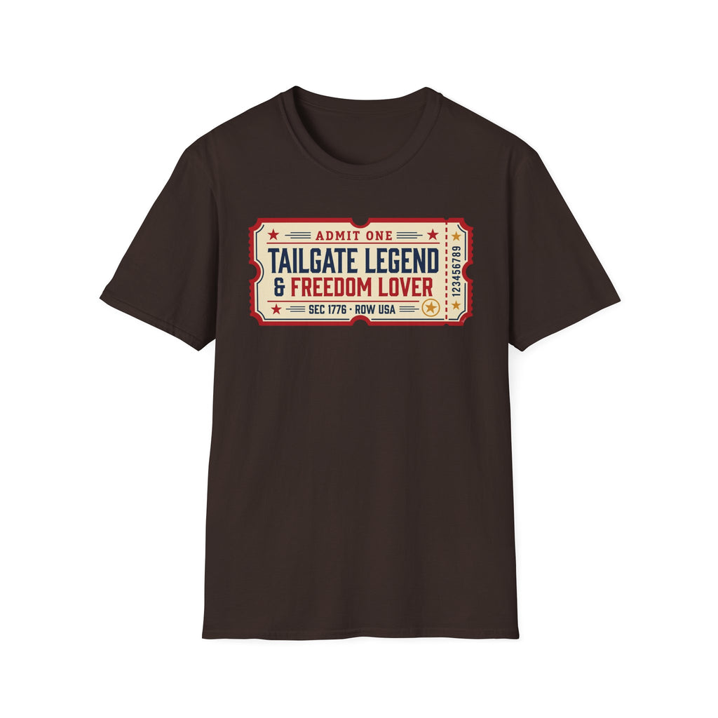 "Tailgate Legend & Freedom Lover" T‑Shirt