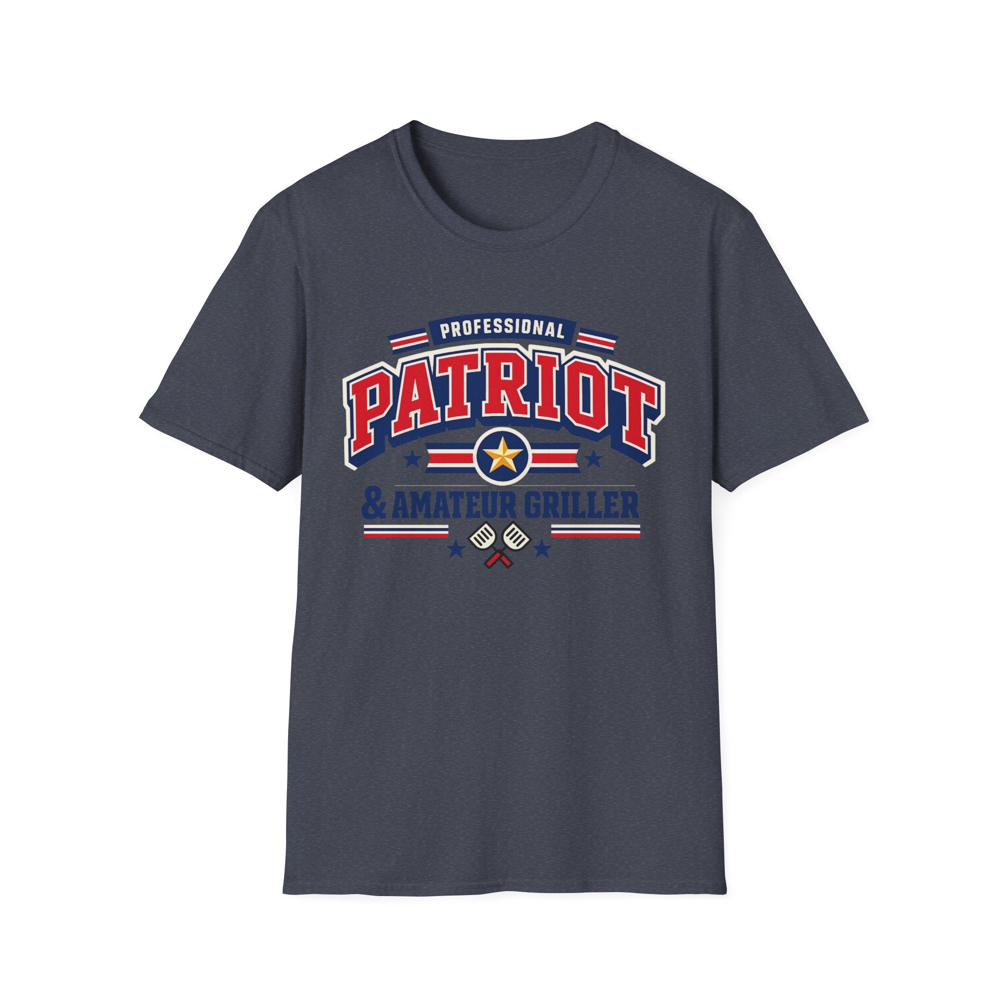 "Professional Patriot & Amateur Griller" T-Shirt