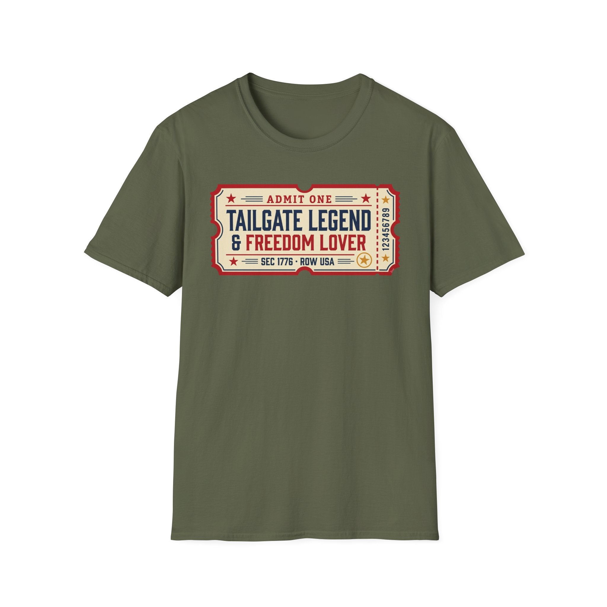 "Tailgate Legend & Freedom Lover" T‑Shirt
