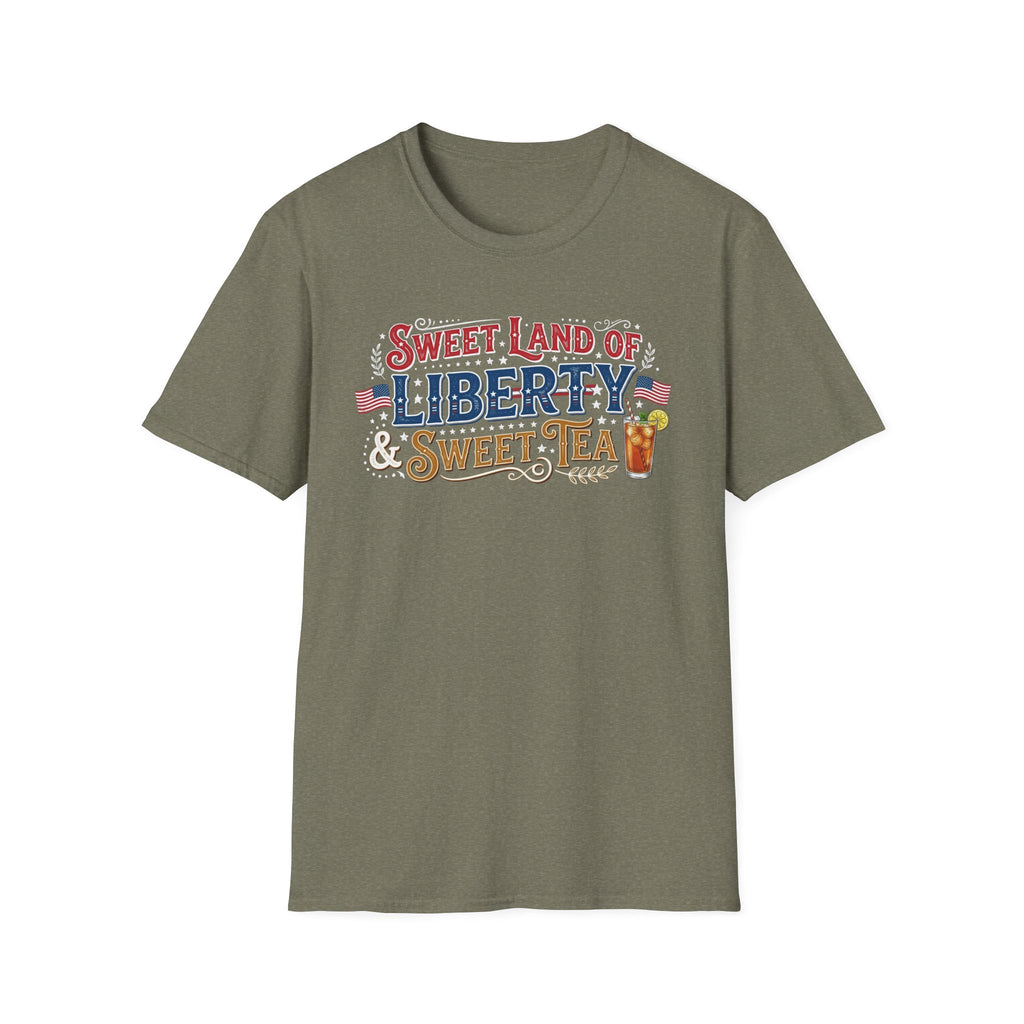 "Sweet Land of Liberty & Sweet Tea" T-Shirt