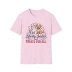 “Liberty, Justice, and Treats For All” T‑Shirt
