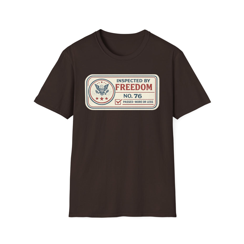 "Inspected by Freedom" T-Shirt