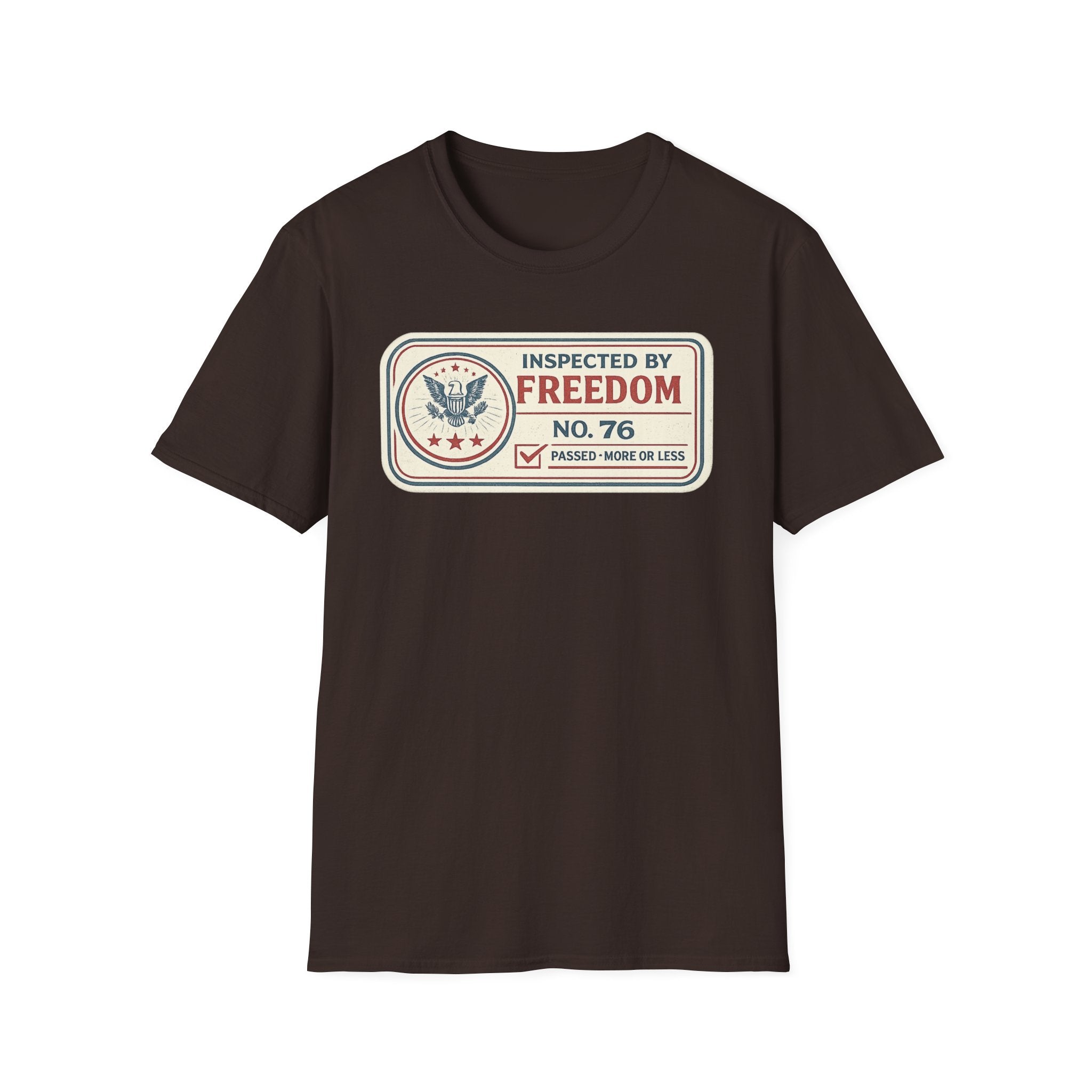 "Inspected by Freedom" T-Shirt