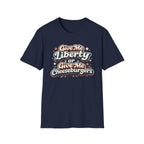 "Give Me Liberty or Give Me Cheeseburgers" T-Shirt