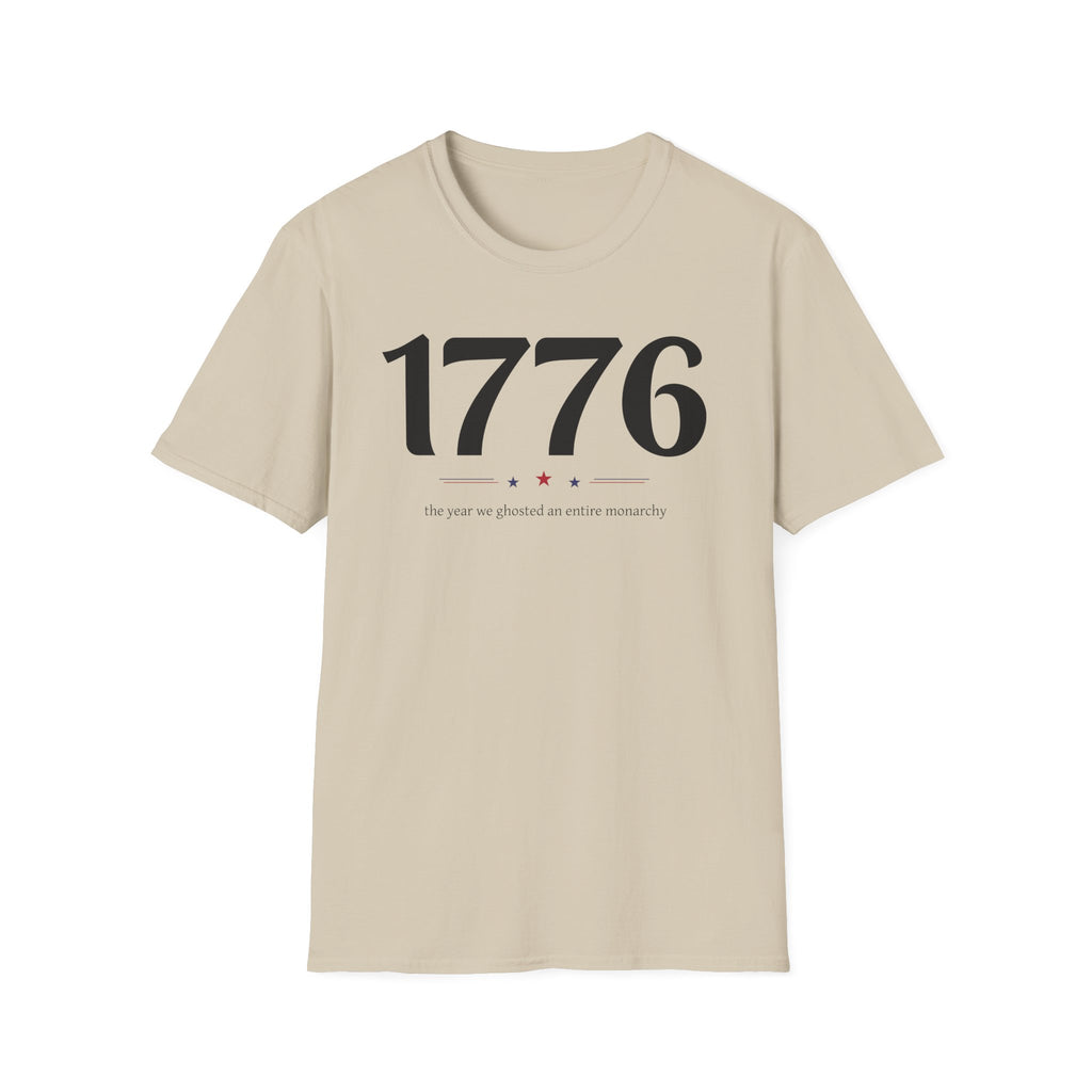 "1776 Ghosted Monarchy" T-Shirt