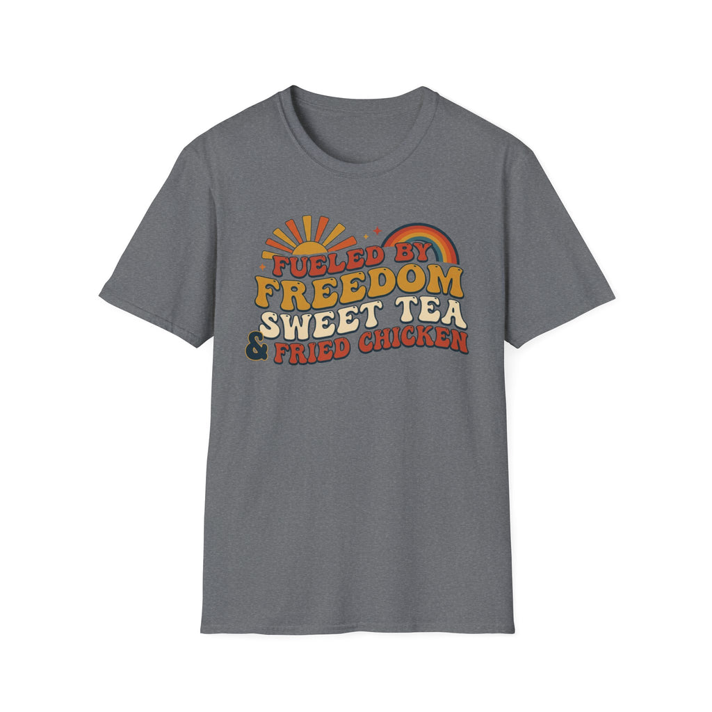 "Fueled by Freedom, Sweet Tea & Fried Chicken" T-Shirt