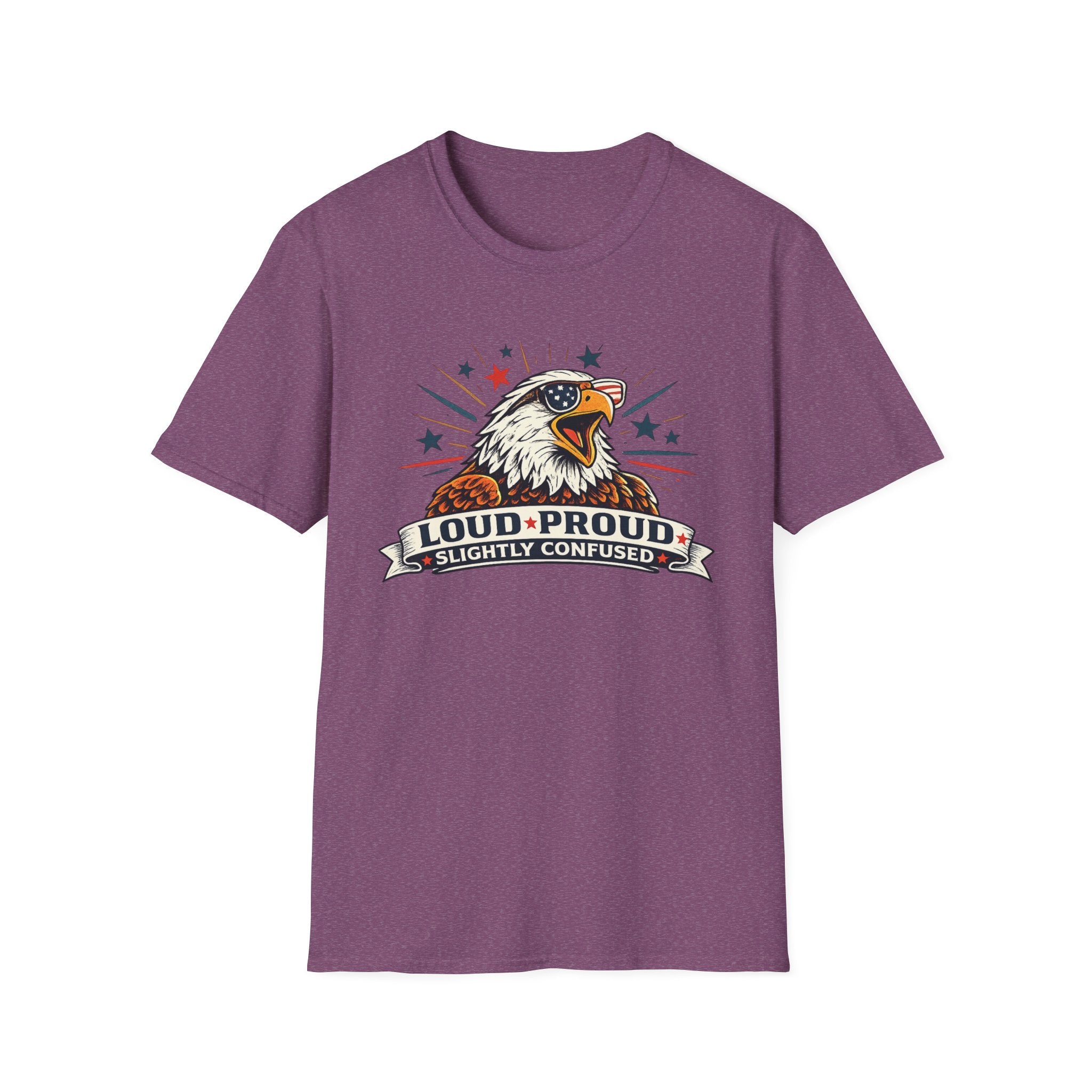 "Loud Proud Slightly Confused" T‑Shirt