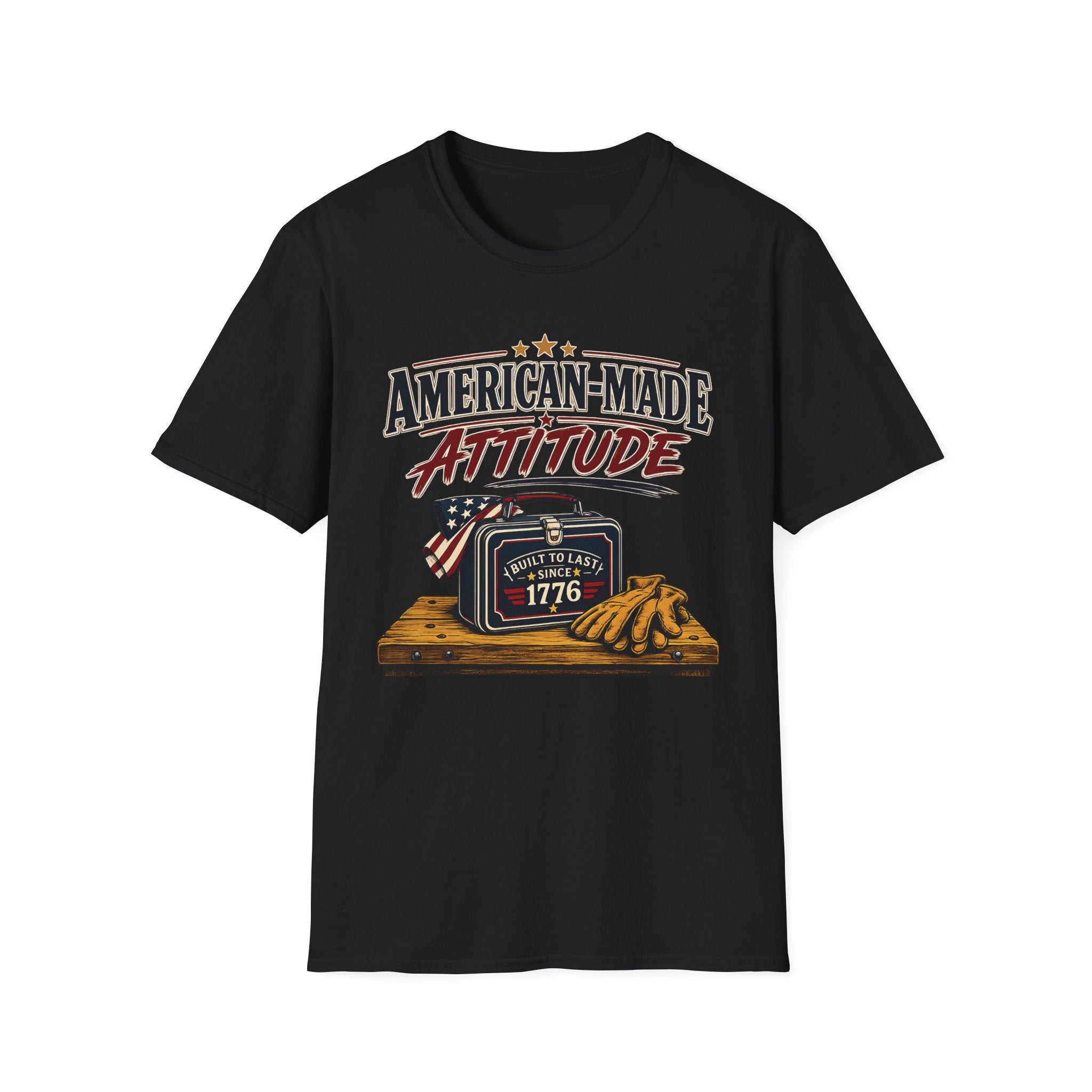 "American-Made Attitude" Lunchbox T-Shirt