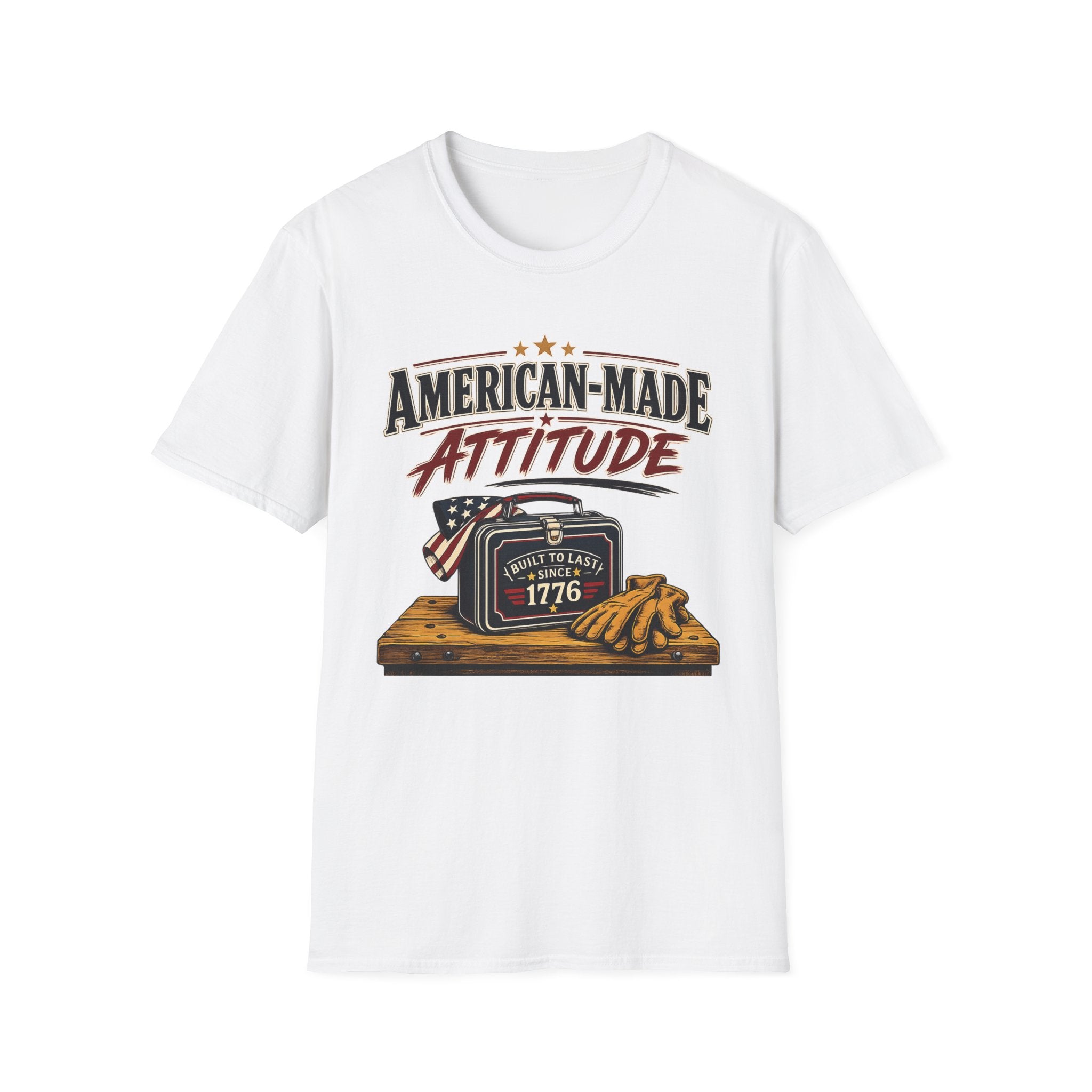 "American-Made Attitude" Lunchbox T-Shirt