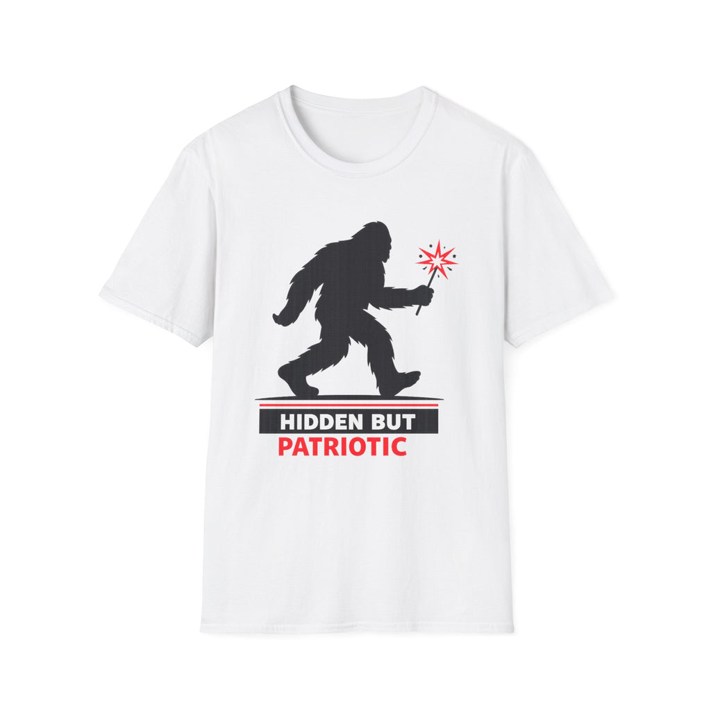 "Hidden But Patriotic" Bigfoot T-Shirt