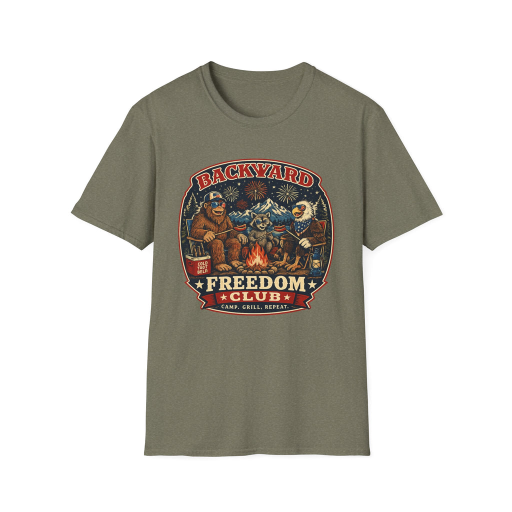 "Backyard Freedom Club" T-Shirt