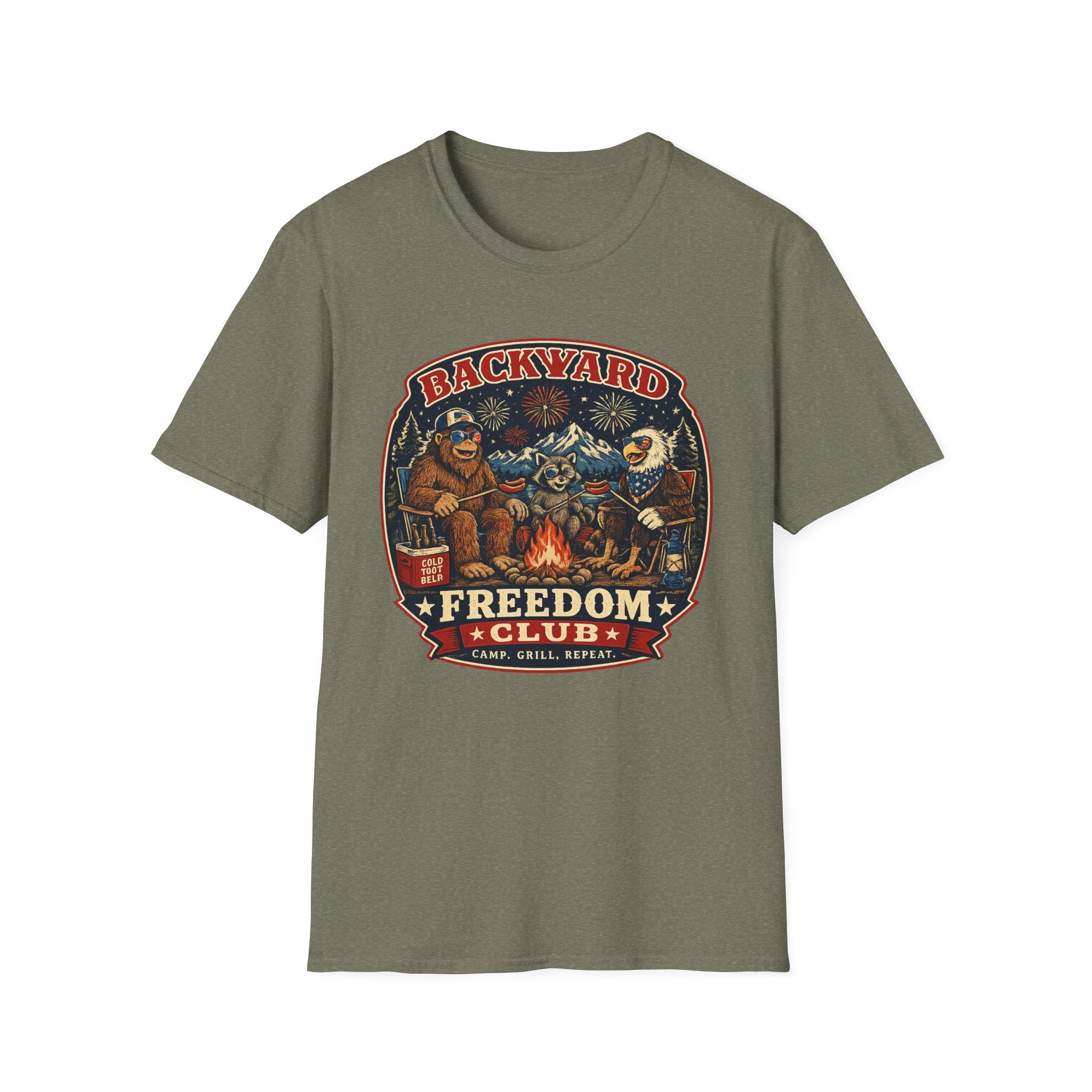 "Backyard Freedom Club" T-Shirt