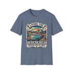 "Living the American Dream" Retro Camper Van T-Shirt
