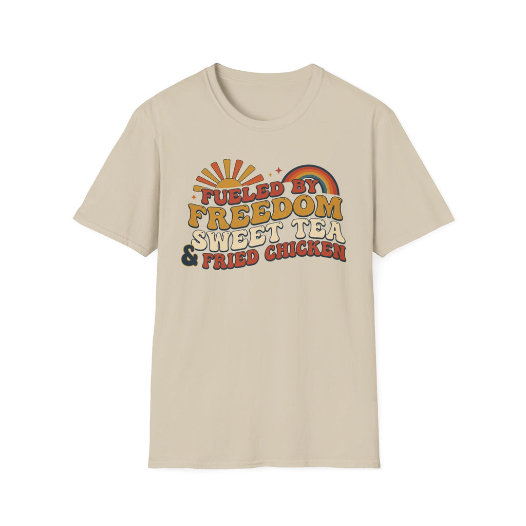 "Fueled by Freedom, Sweet Tea & Fried Chicken" T-Shirt