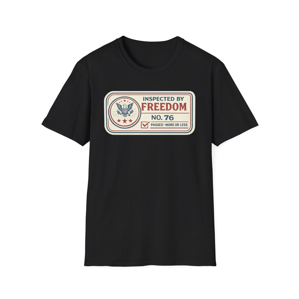 "Inspected by Freedom" T-Shirt