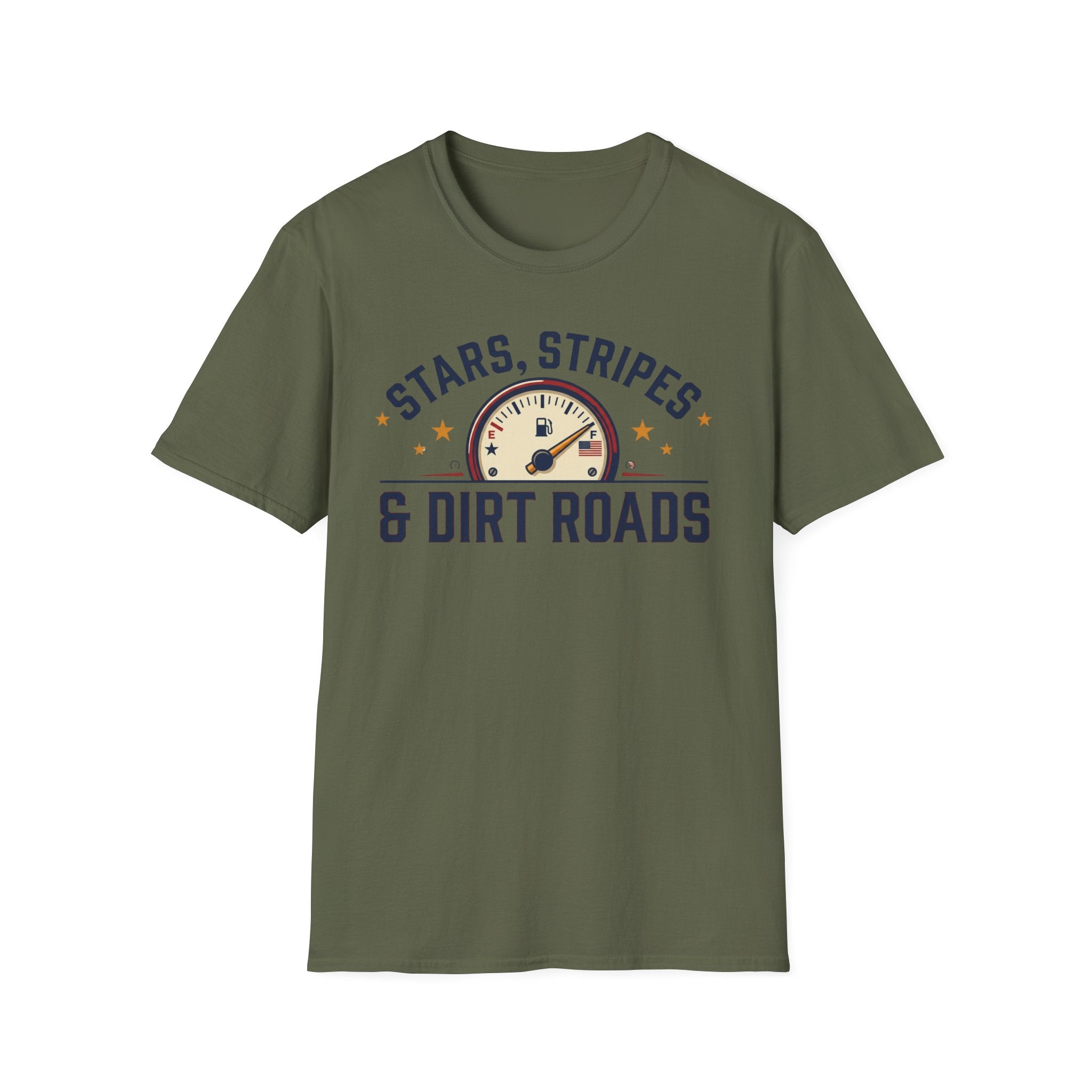"Stars, Stripes & Dirt Roads" T-Shirt