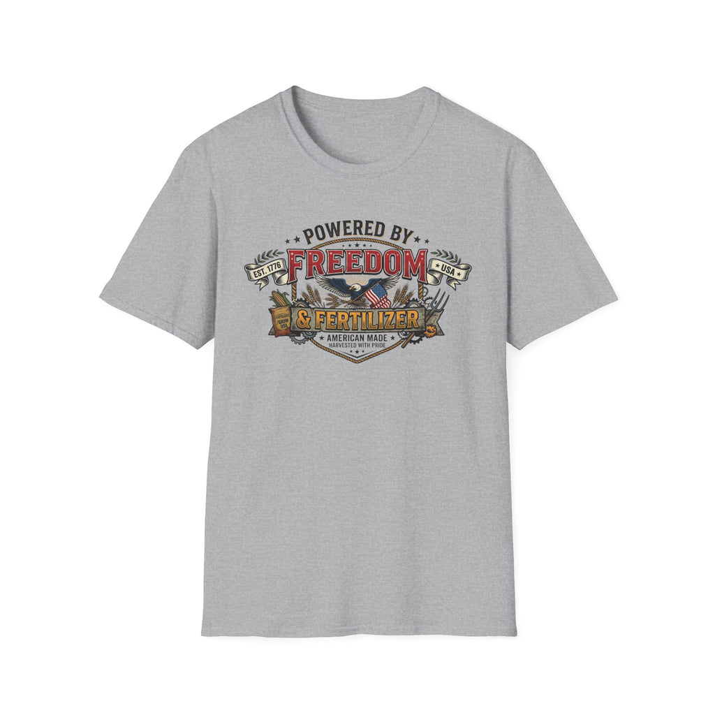 "Powered by Freedom & Fertilizer" T-Shirt