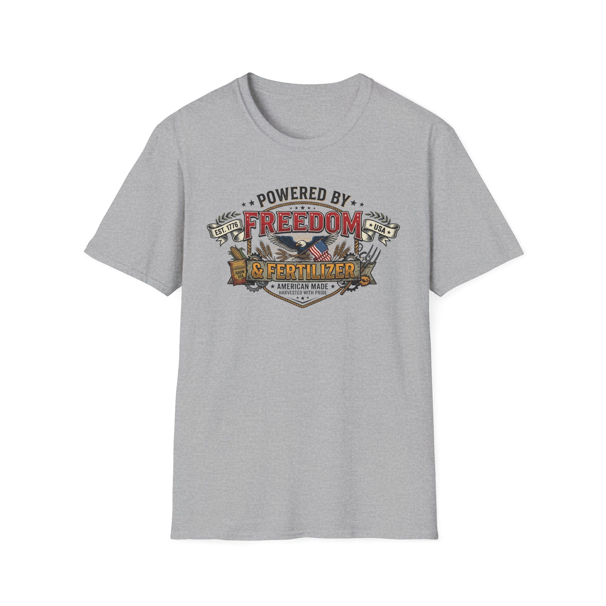 "Powered by Freedom & Fertilizer" T-Shirt