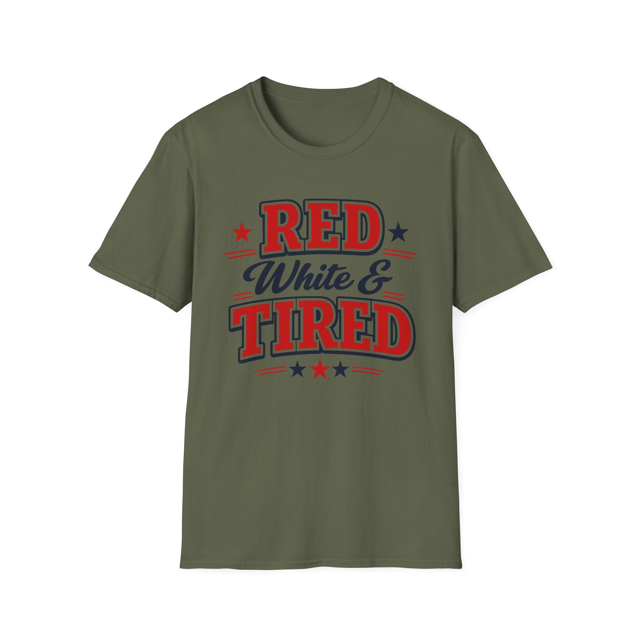 "Red White & Tired" T-Shirt