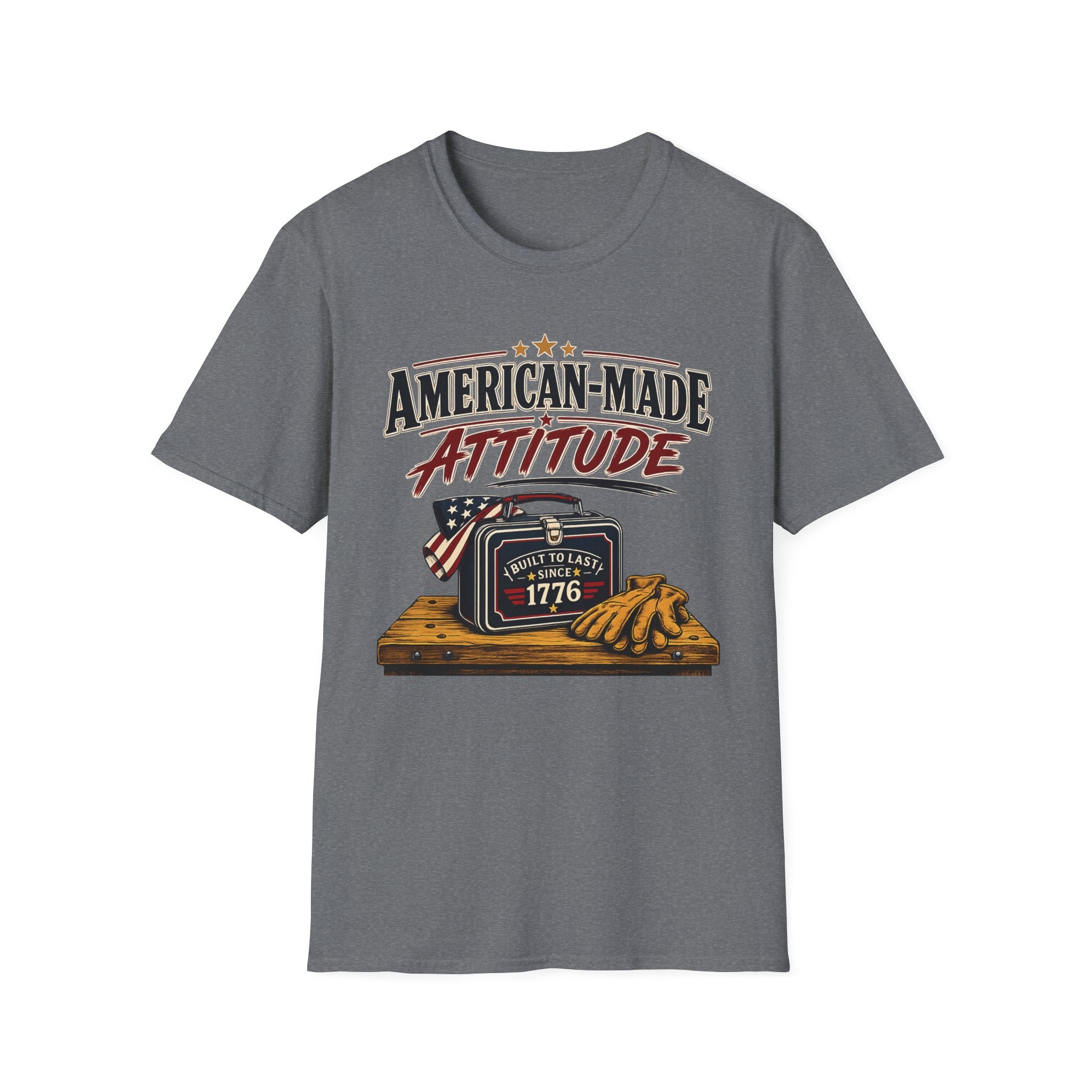 "American-Made Attitude" Lunchbox T-Shirt