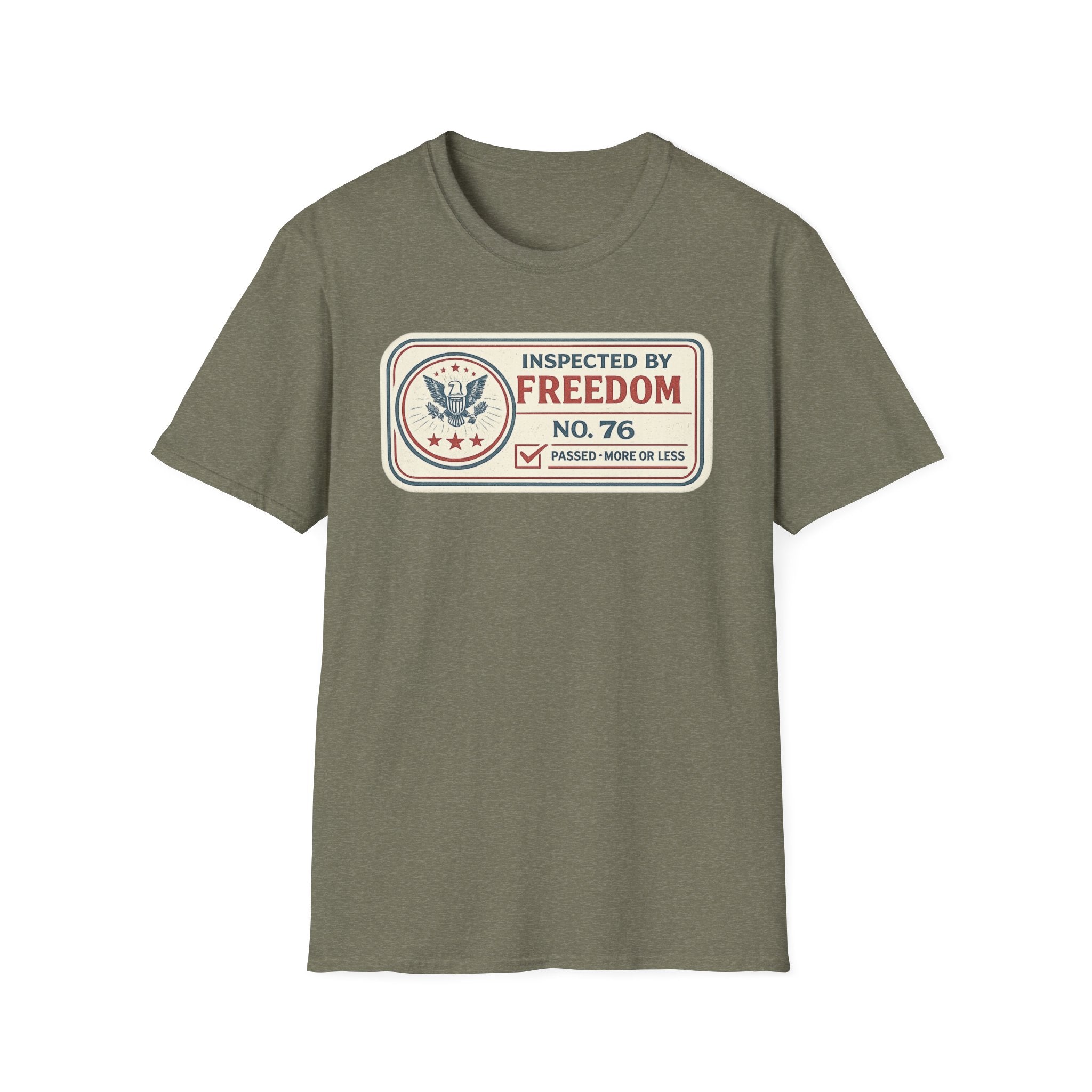 "Inspected by Freedom" T-Shirt