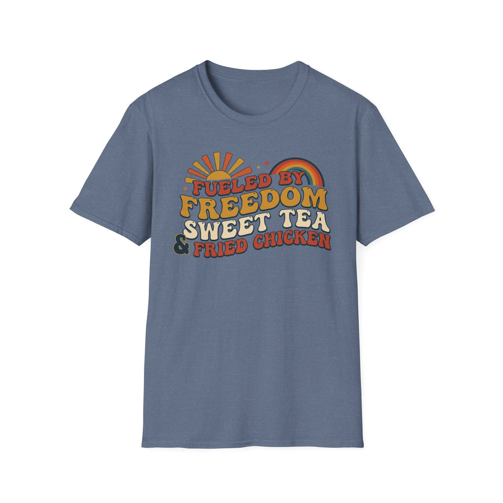 "Fueled by Freedom, Sweet Tea & Fried Chicken" T-Shirt